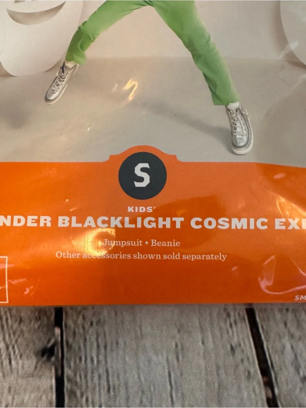 Target Hyde & EEK Blacklight Cosmic Explorer Kids Halloween Costume